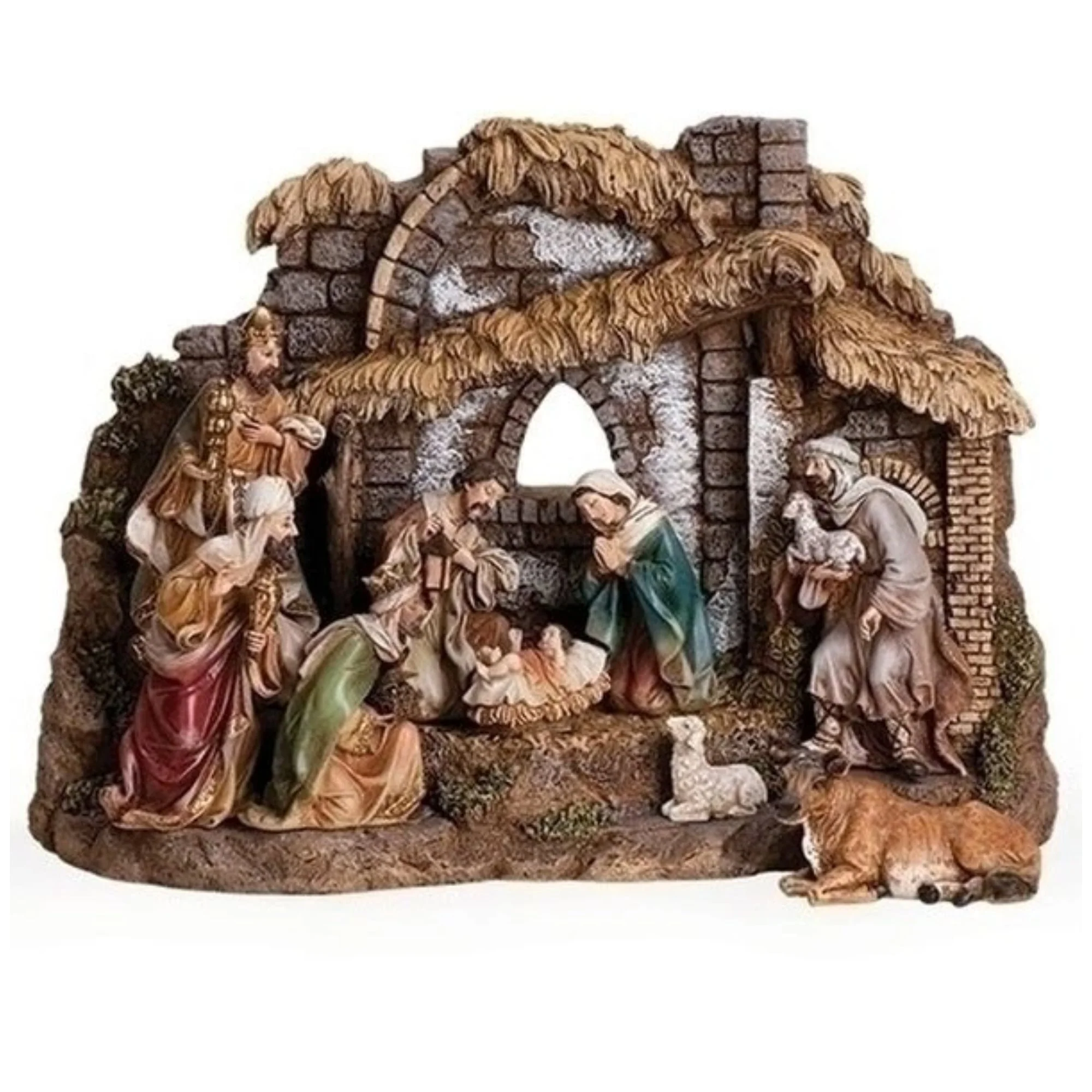 Nativity Ensemble Wall Sculpture