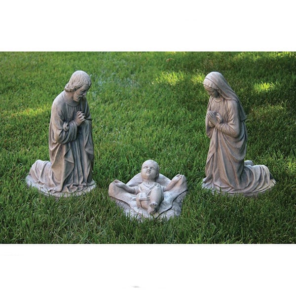 Nativity Set Small Mary Joseph and Baby Statues