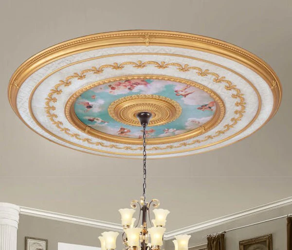 Neoclassical Ceiling Medallion 98 Inch Round - Image 2