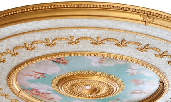 Neoclassical Ceiling Medallion 98 Inch Round - Image 3