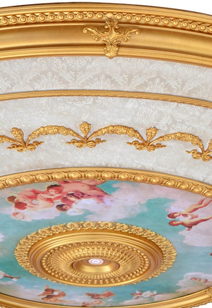Neoclassical Ceiling Medallion 98 Inch Round - Image 4