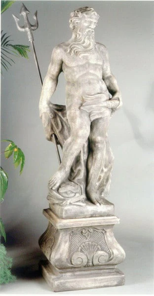 Neptune Life-size Sculpture 60" High