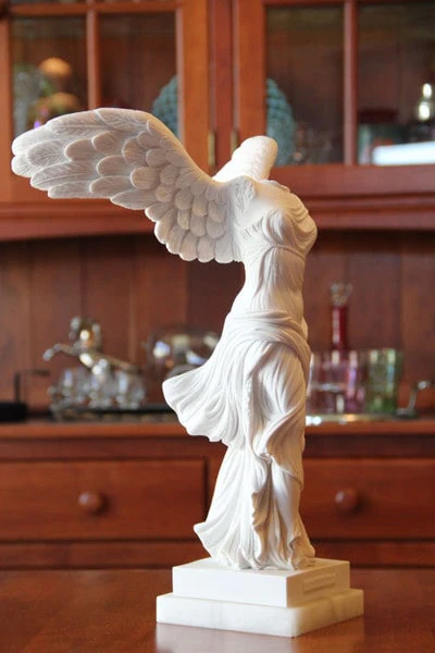 Winged Victory of Samothrace Replica Sculpture 16" High