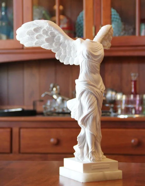 Winged Victory of Samothrace Replica Sculpture 16" High - Image 2