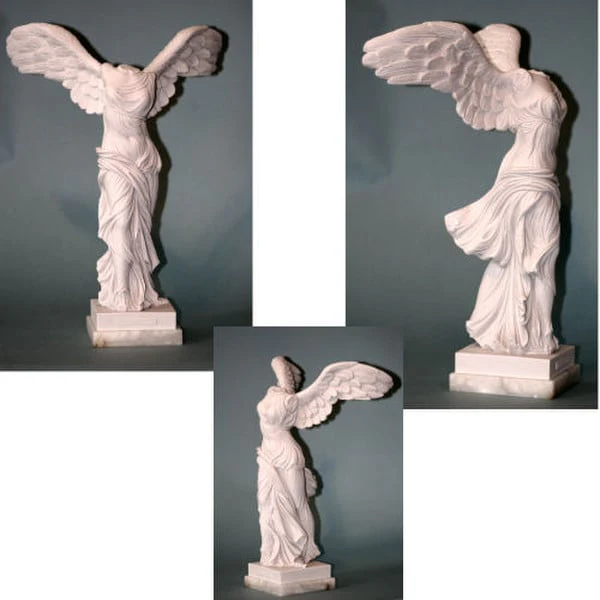 Winged Victory of Samothrace Replica Sculpture 16" High - Image 3