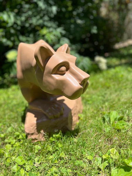 Nittany Lion Shrine Sculpture 36" W x 16" High - Image 5