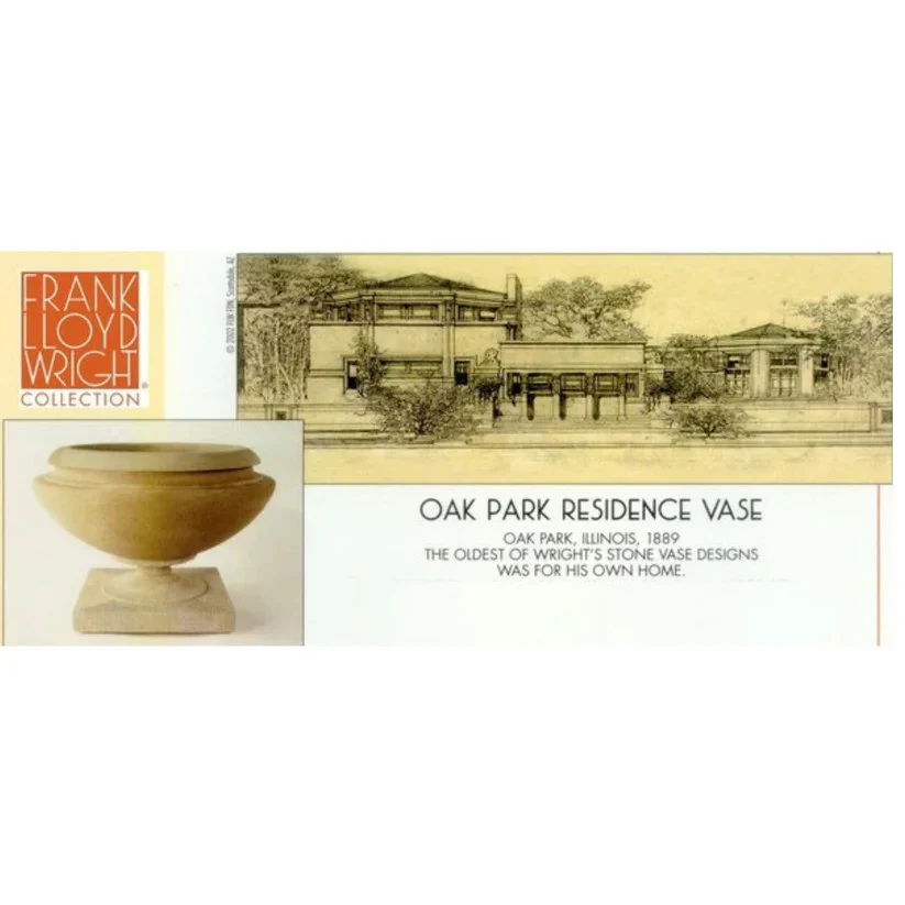 Oak Park Residence Vase by Frank Lloyd Wright Medium - Image 3