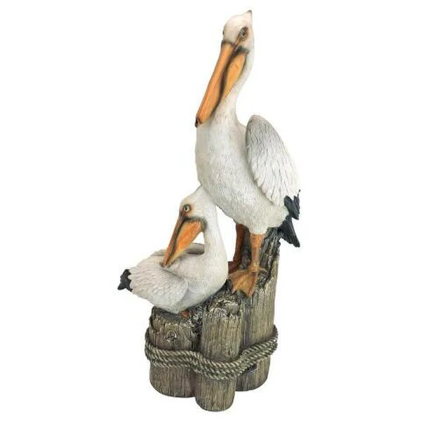 Ocean's Perch Pelican Statue - Image 2