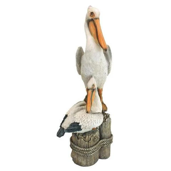 Ocean's Perch Pelican Statue - Image 3