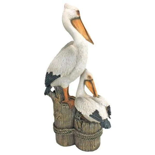 Ocean's Perch Pelican Statue - Image 4