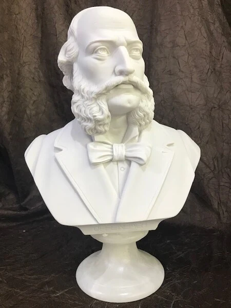 Offenbach Jacques Bust 13" High - Image 3