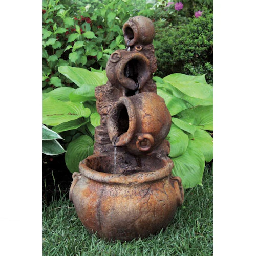 One Piece Spilling Urn Garden Fountain - Image 2