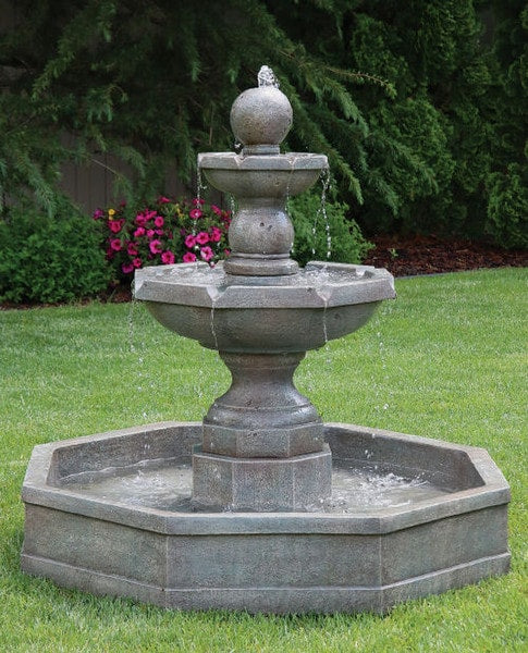 Opal Fountain on Octagonal Pool