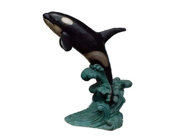 Orca Whale Water Feature