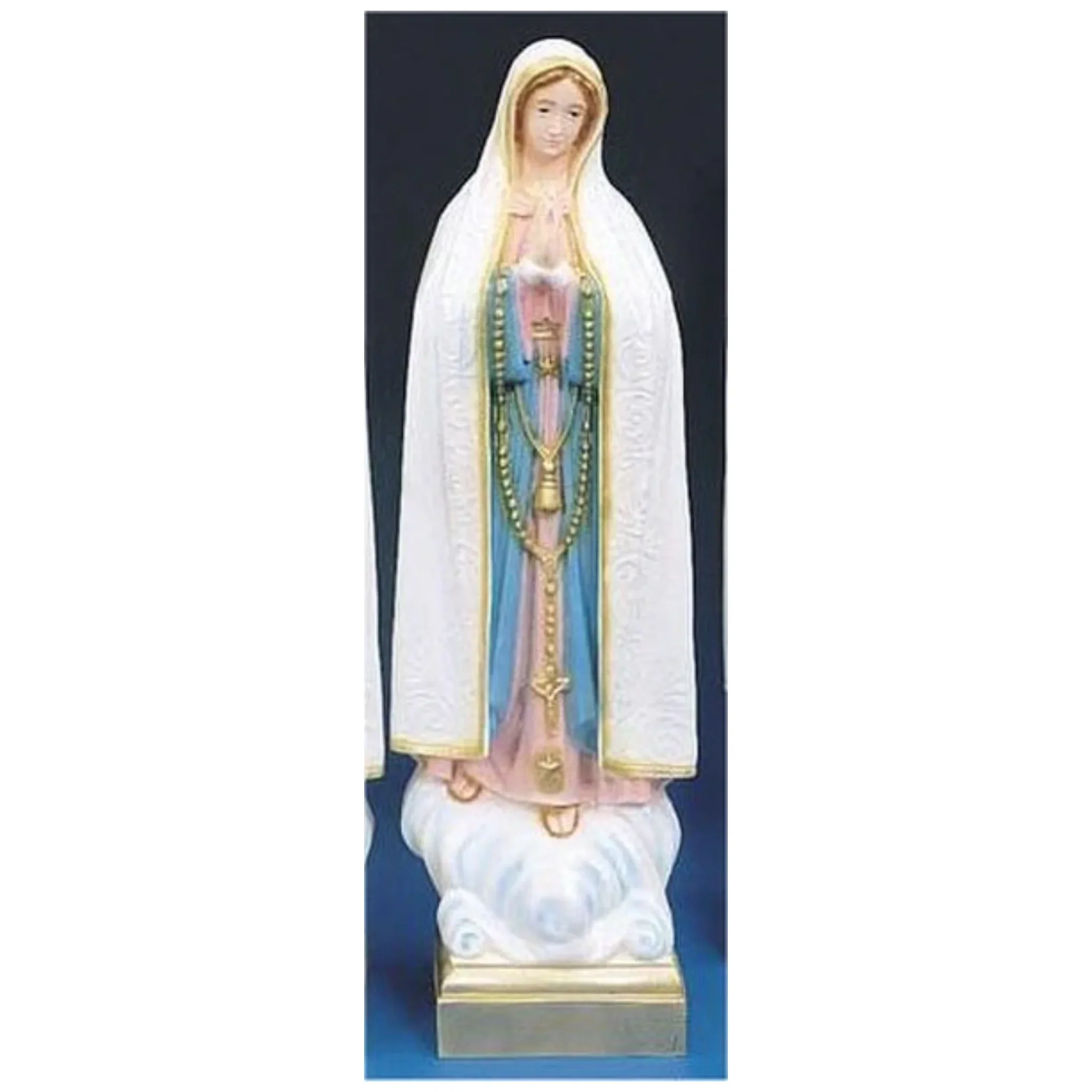 Our Lady Of Fatima 24" Sculpture Colored