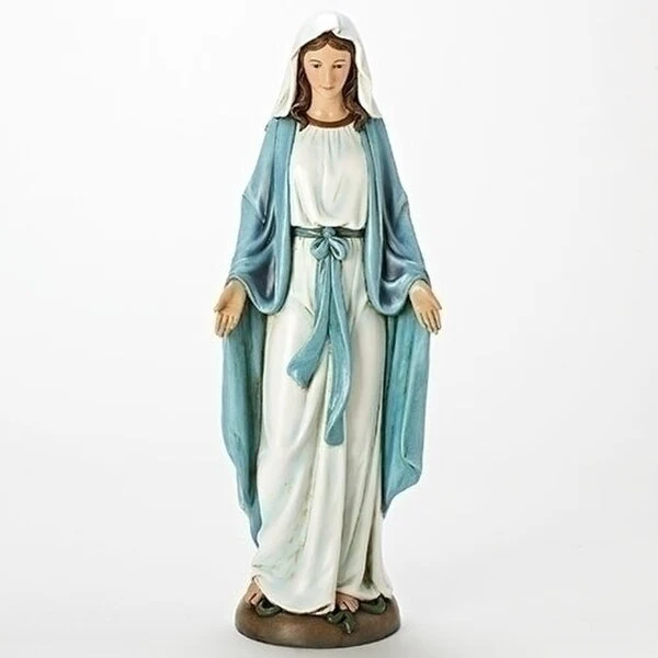 Our Lady Of Grace Figure Statue 18.25" H