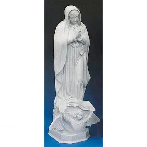 Our Lady Of Guadalupe Granite 24" Statue