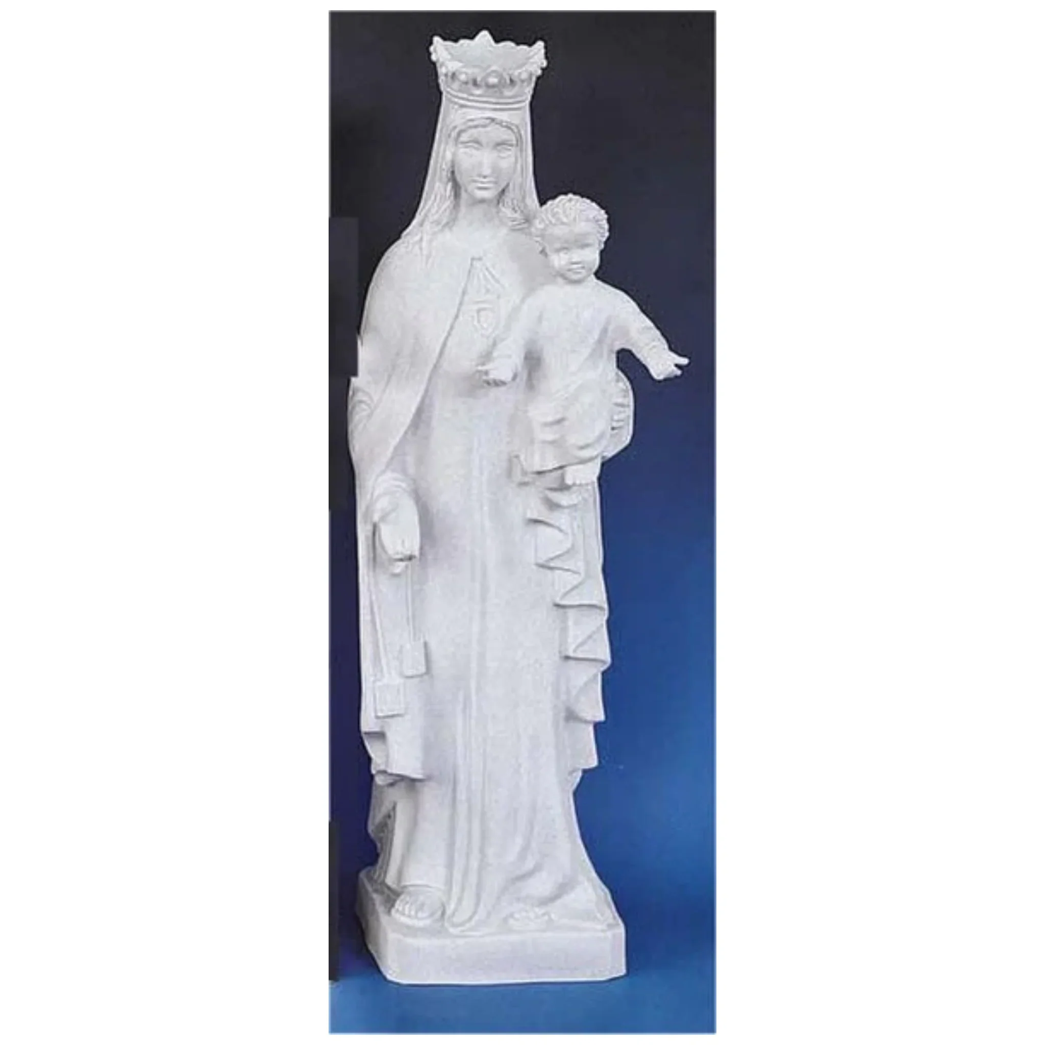 Our Lady Of Mt. Carmel Granite 24" High