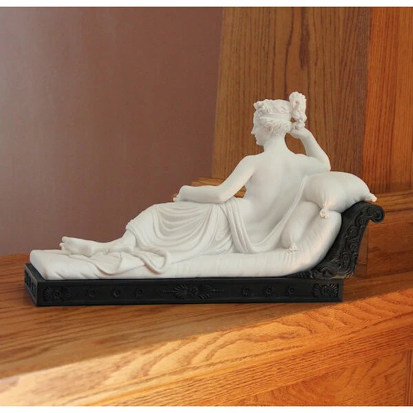 Paulina Borghese Sculpture By Antonio Canova - Image 5