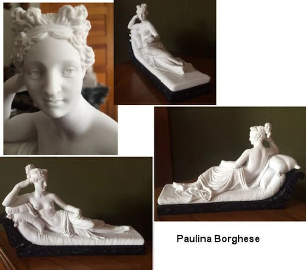 Paulina Borghese Sculpture By Antonio Canova - Image 6