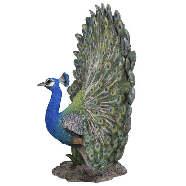 Peacock Sculpture Large - Image 3