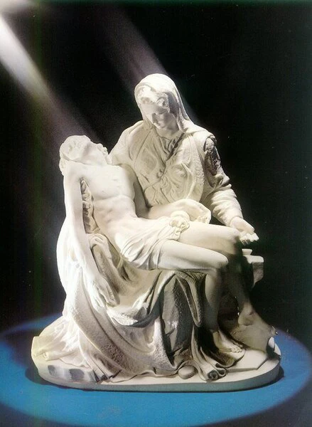 Pieta By Michelangelo 41.5" - Image 2