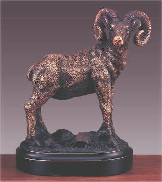 Ram Statue Sculpture 5.5" High