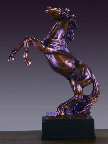 Rearing Horse Sculpture Large 20" High