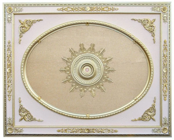Rectangle Ceiling Medallion 122 Inch