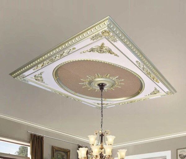 Rectangle Ceiling Medallion 122 Inch - Image 2