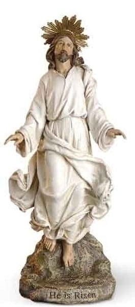 Risen Christ Figurine 12" High Statue - Image 2