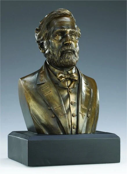 Robert E. Lee Bust 6" Bronze