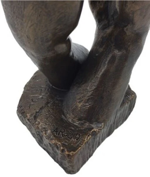 Rodin Cathedral Clasping Hands Statue Small - Image 3