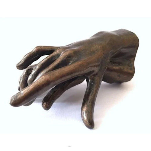 Rodin Two Holding Hands Sculpture