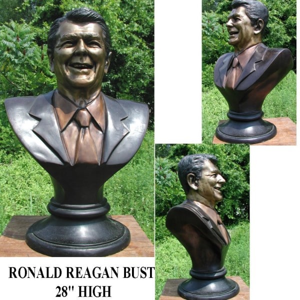 Ronald Reagan Bust 28" High