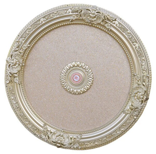 Rose Gold Round Ceiling Medallion 36 Inch
