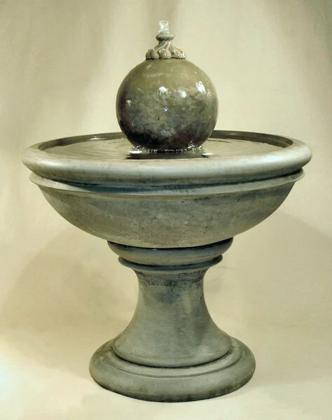Russell Fountain With Sphere