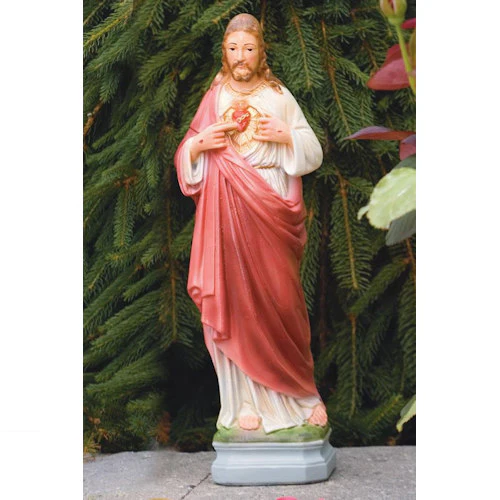 Sacred Heart Of Jesus 16.75 " High - Image 2