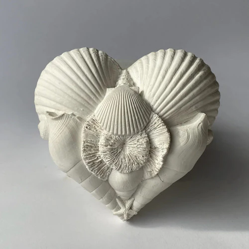 Sailor’s Valentine Heart Wall Sculpture
