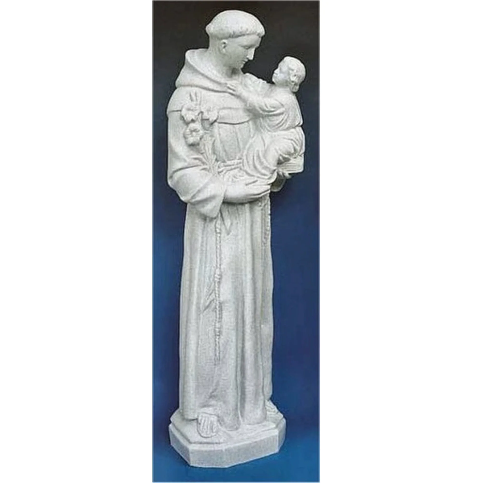 Saint Anthony Granite 24" Statue - Image 3