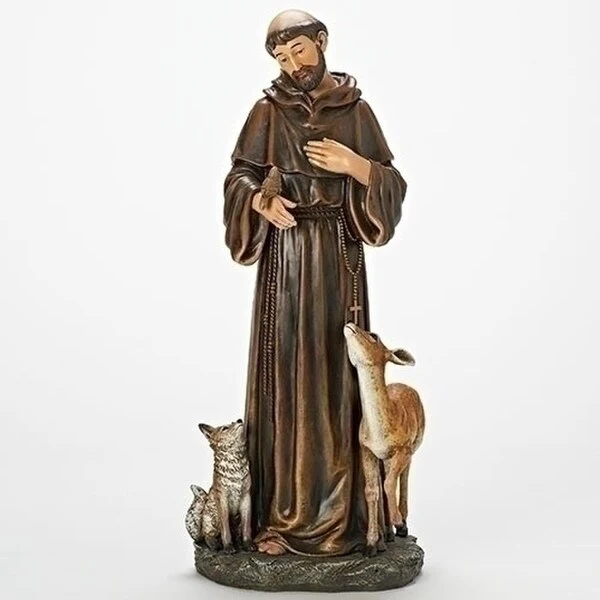 Saint Francis Classic Figure Statue 18" High