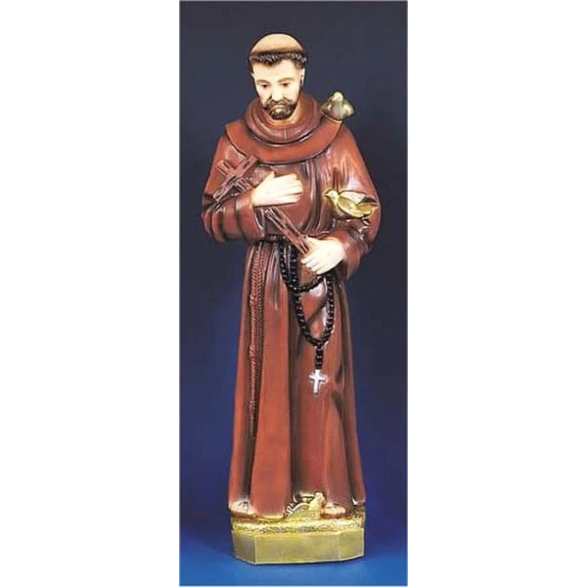 Saint Francis, Colored 32" High