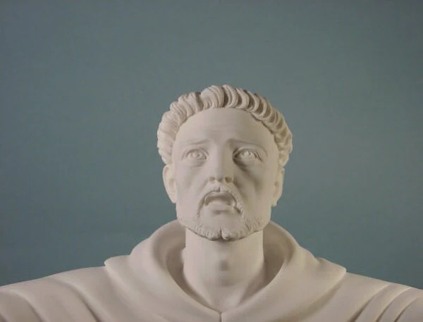 Saint Francis Sculpture 26" High - Image 3