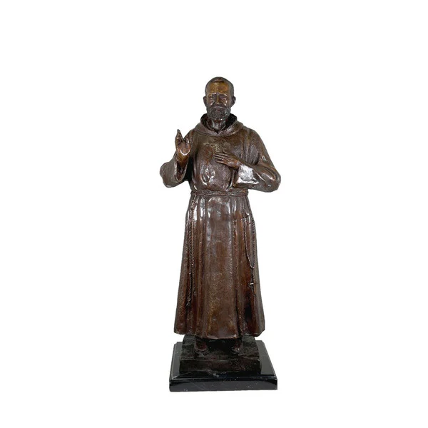 Saint Pio of Pietrelcina Table-top Bronze Statue