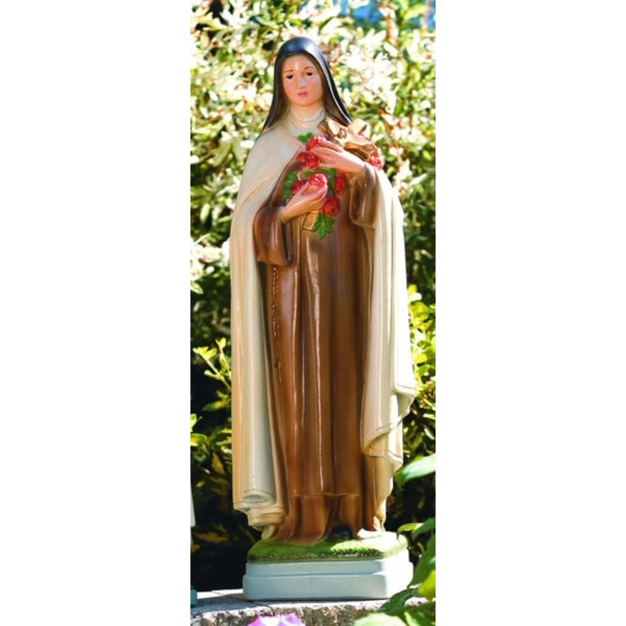 Saint Therese - Theresa Sculpture 25" H - Image 2