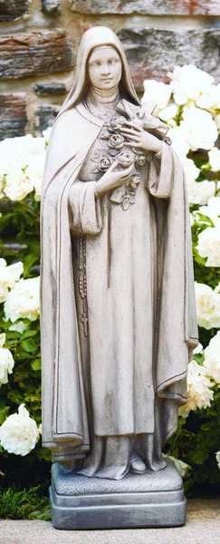 Saint Therese - Theresa Sculpture 25" H - Image 3
