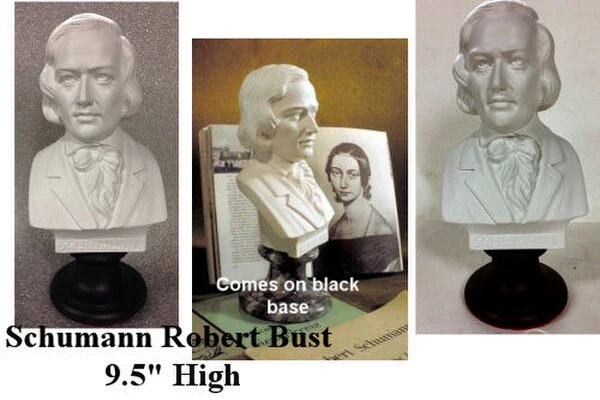 Schumann Robert Bust  9.5" High