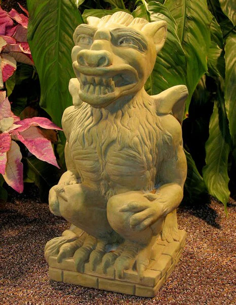 Screaming Dragon Gargoyle Statue - Image 2