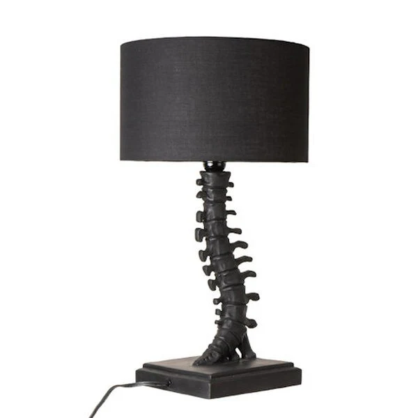 Sculptural Curved Vertebrae Spine Decorative Lamp - Image 5