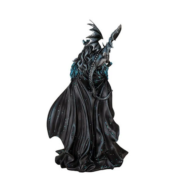 Shadow Sovereign Dragon Dark Queen Statue - Image 3